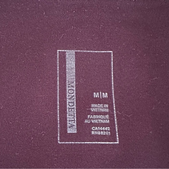 Mondetta Women’s Burgundy Track Suit - Picture 13 of 13